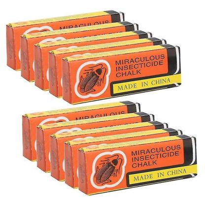 Cockroach Repellers Magic Dustless Chalk For Cockroaches Ants 10 Boxes