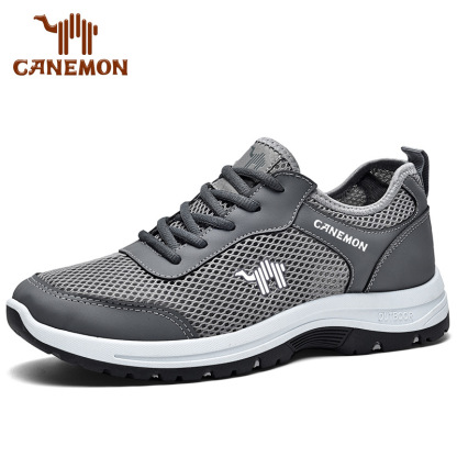 🔥Last Day Promotion 70% OFF🔥Men's mesh lightweight and breathable travel shoes, non-slip walking shoes