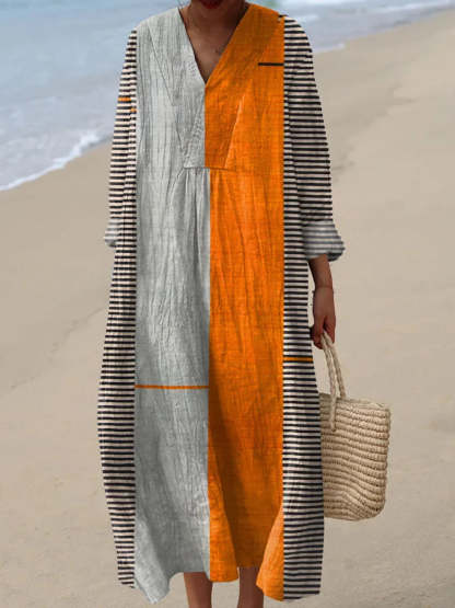 Jovie - Vibrant Comfy Relaxed Fit Dress