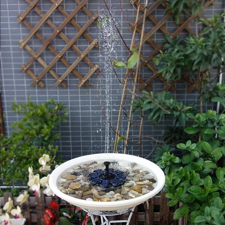 2024 Powerful Floating Led Solar Water Fountain With Colorful LED Lights