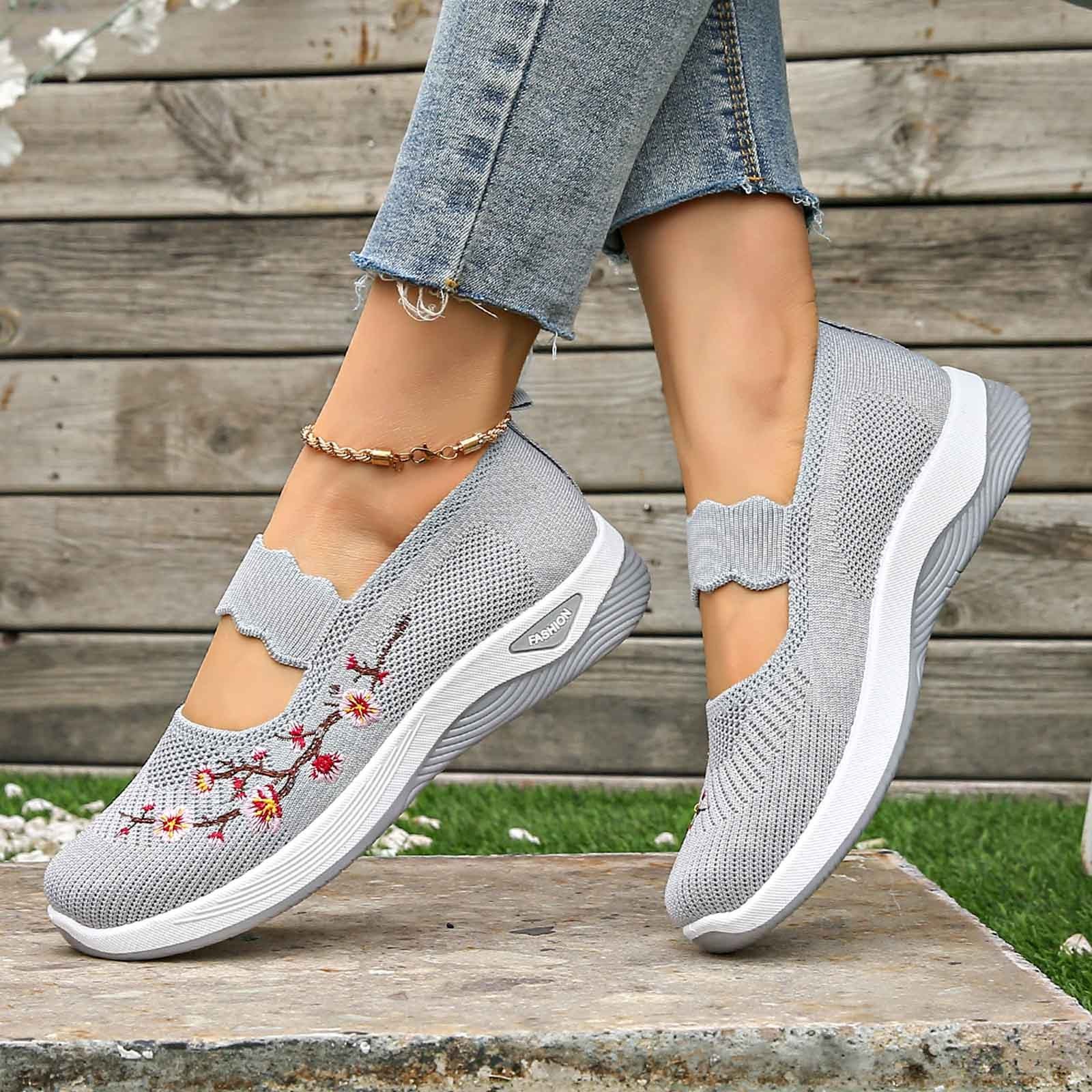 🔥Last Day Promotion 70% OFF🔥- 2025 New Women's comfortable breathable knitted sneakers