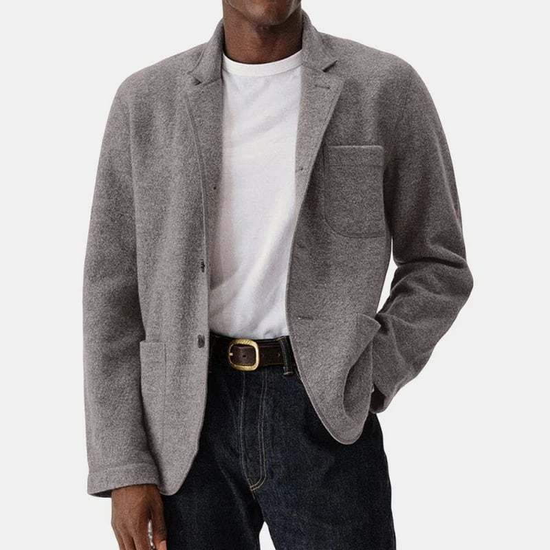 🔥Men's Solid-Color Tailored Jacket