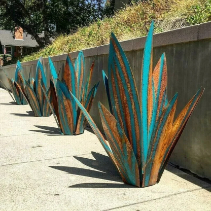 2023 Anti-rust Metal Tequila Agave Plant-Perfect for garden