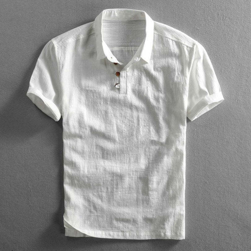 Men's Linen Short Sleeve
