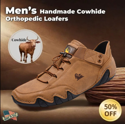 Last day 70% off 🔥 Unisex genuine hot sale orthopedic high top shoes