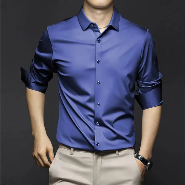 Classic breathable, comfortable and wrinkle-resistant men's shirt