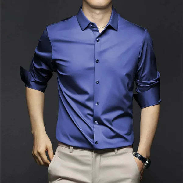 Classic breathable, comfortable and wrinkle-resistant men's shirt