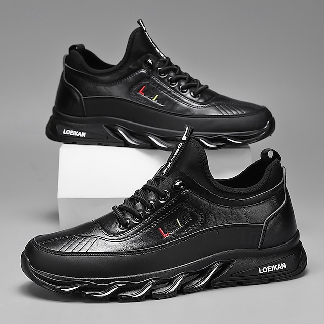 🔥On This Week Sale 70% OFF🔥Men's Casual Sneakers with Lace-Up Design – Comfortable Non-Slip Walking Shoes for Daily Outdoor Activities