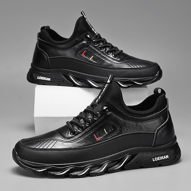 🔥On This Week Sale 70% OFF🔥Men's Casual Sneakers with Lace-Up Design – Comfortable Non-Slip Walking Shoes for Daily Outdoor Activities