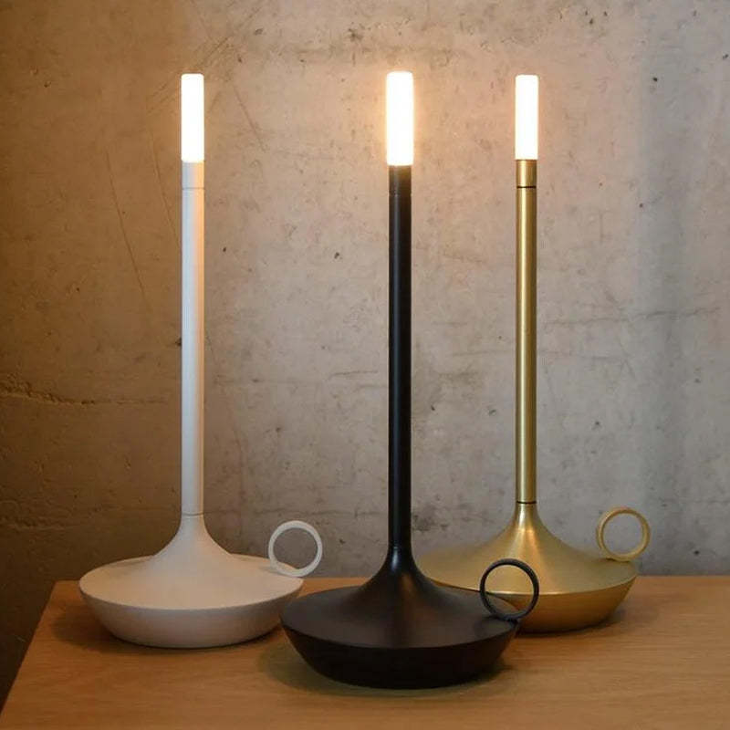 LED Modern Candle Table Lamp