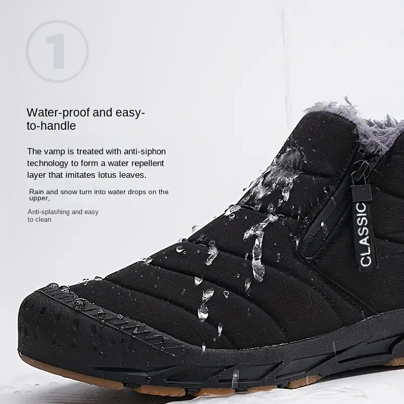 New Waterproof Fur Lined Warm Ankle Boots Winter Boots(🔥Last Day 60% OFF!)