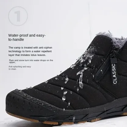 New Waterproof Fur Lined Warm Ankle Boots Winter Boots(🔥Last Day 60% OFF!)