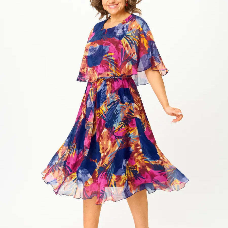 Catarina - Comfortable And Airy Chiffon Dress