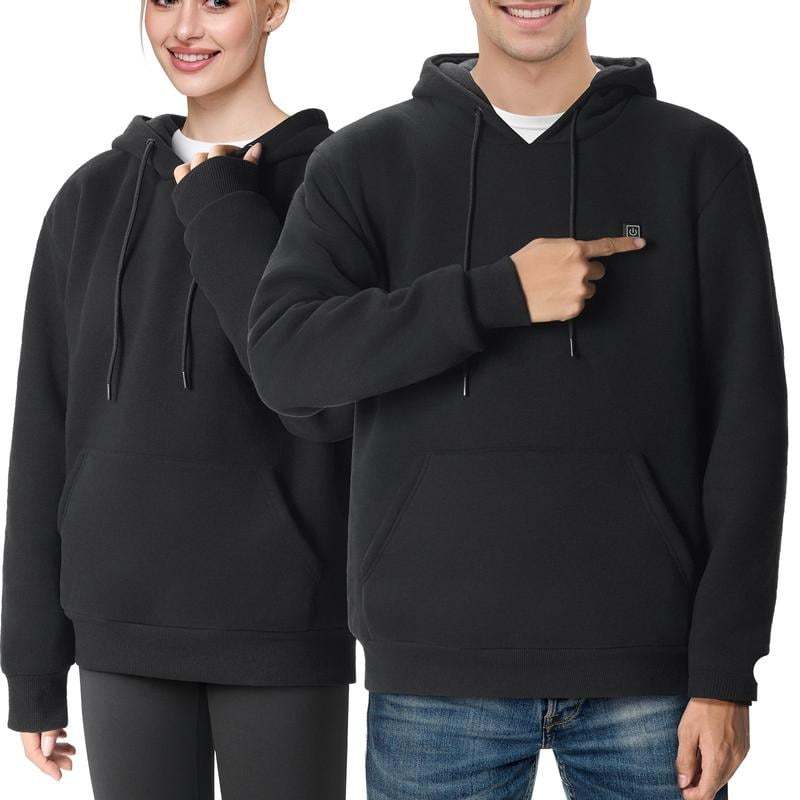 Heated Hoodie Sweatshirt Unisex with Battery