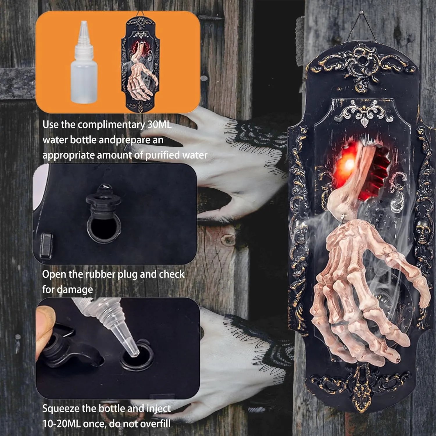 🔥2025 HOT SALE🔥Novelty Doorbell Halloween Door Decorations