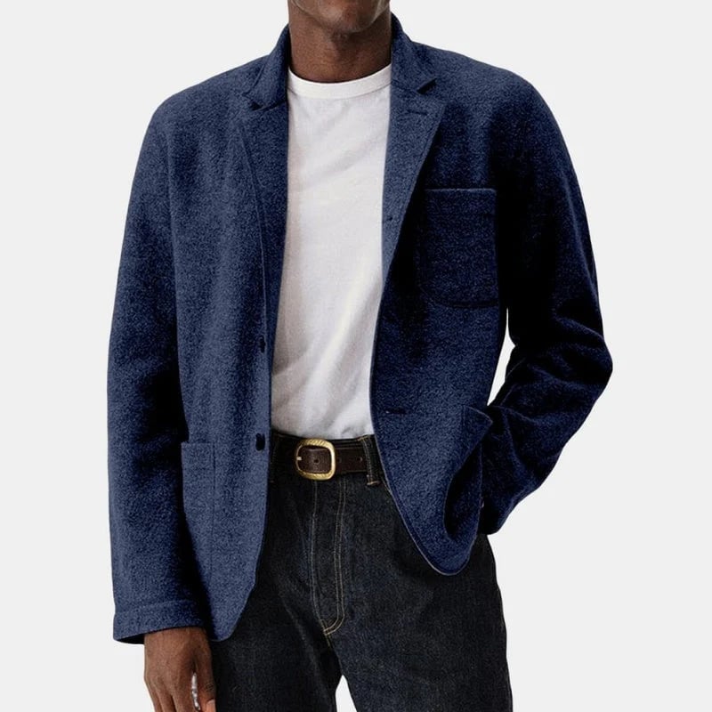 🔥Men's Solid-Color Tailored Jacket