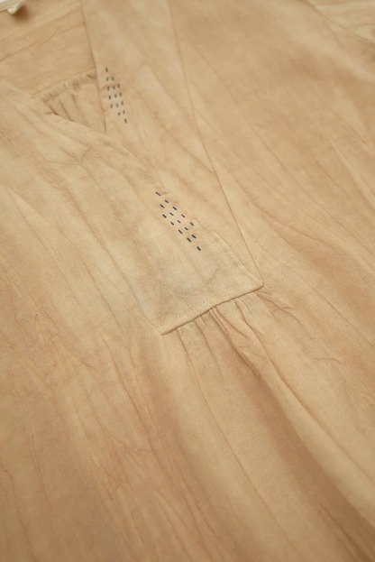 Women's Solid Color Loose Cotton Linen Long Dress