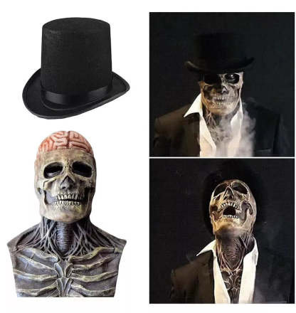 Halloween Skeleton Biochemical Mask