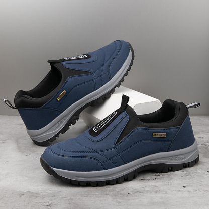 2025 Men's Lightweight Extra Wide Width Orthopedic Hands-Free Foot Pain Relief Slip-on Shoes