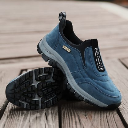 Men's Outdoor Sneakers Casual Breathable Suede Leather Anti-skid Walking Shoe