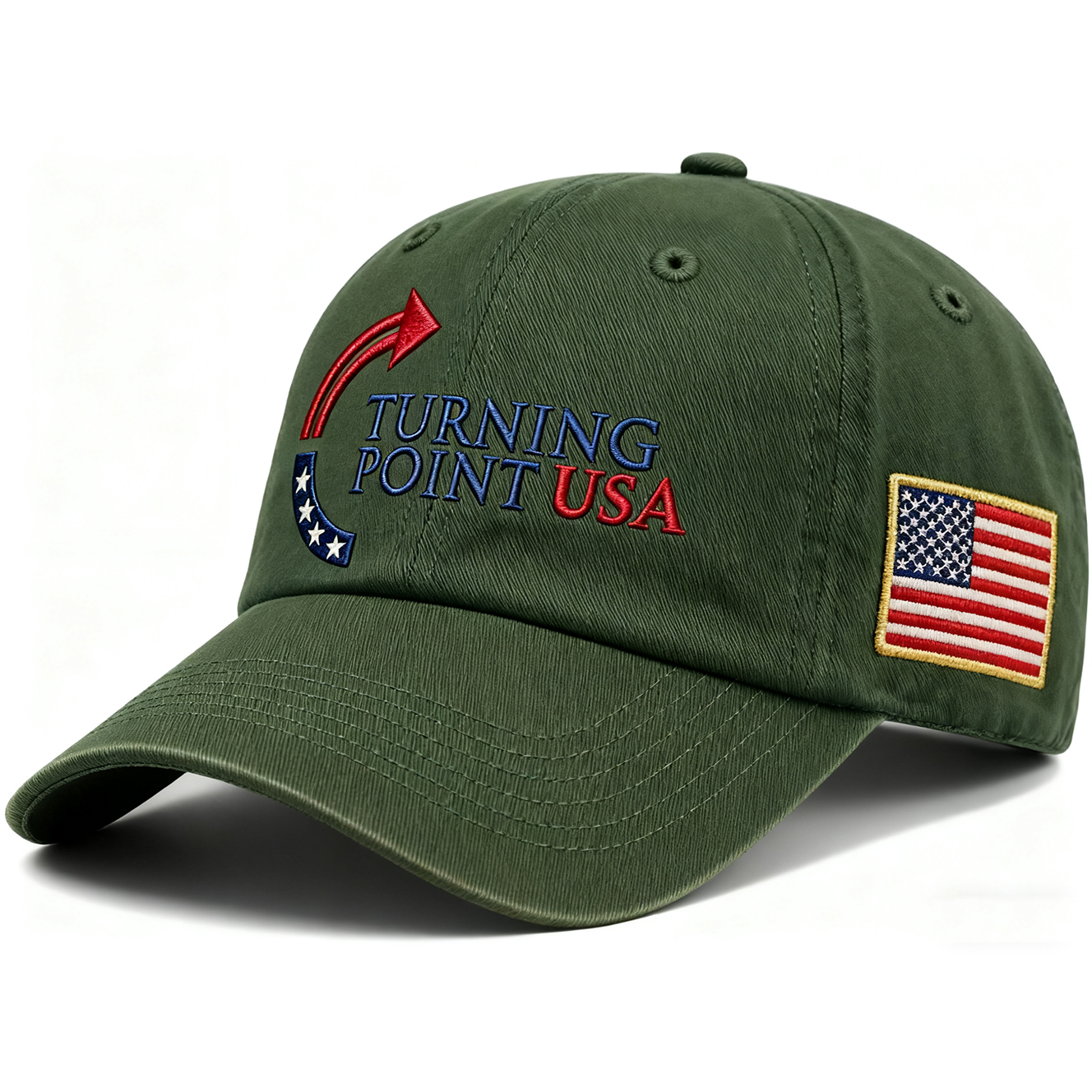 Retro Turning Point Action Print Baseball Cap