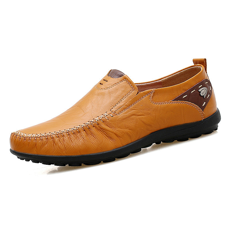 ⏰Promotion - 50% OFF🔥 Handcrafted Ortho Slip-On Leather Loafers