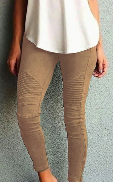 Elastic Cotton Slimming Shaping Pants