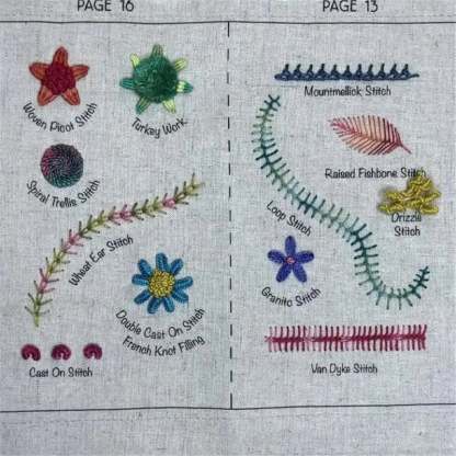 ✨All-in-One Embroidery Stitch Book & Sewing Kit (86 PCS)