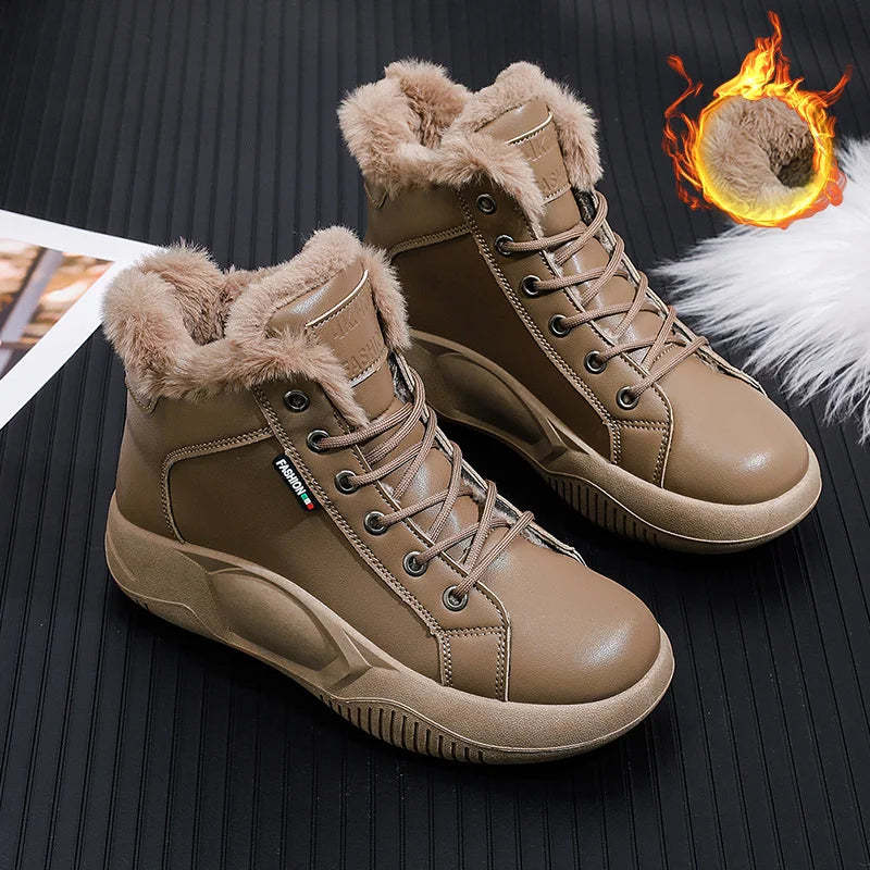 Women’s High Top Thick Sole Martin Boots