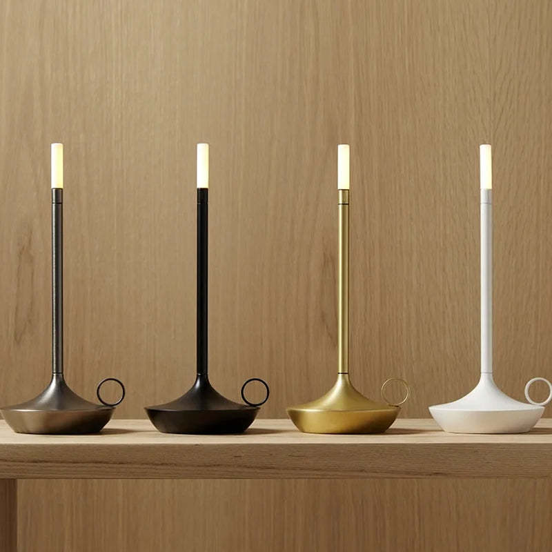 LED Modern Candle Table Lamp