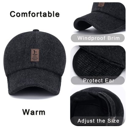 Winter Lightweight and Warm Baseball Cap