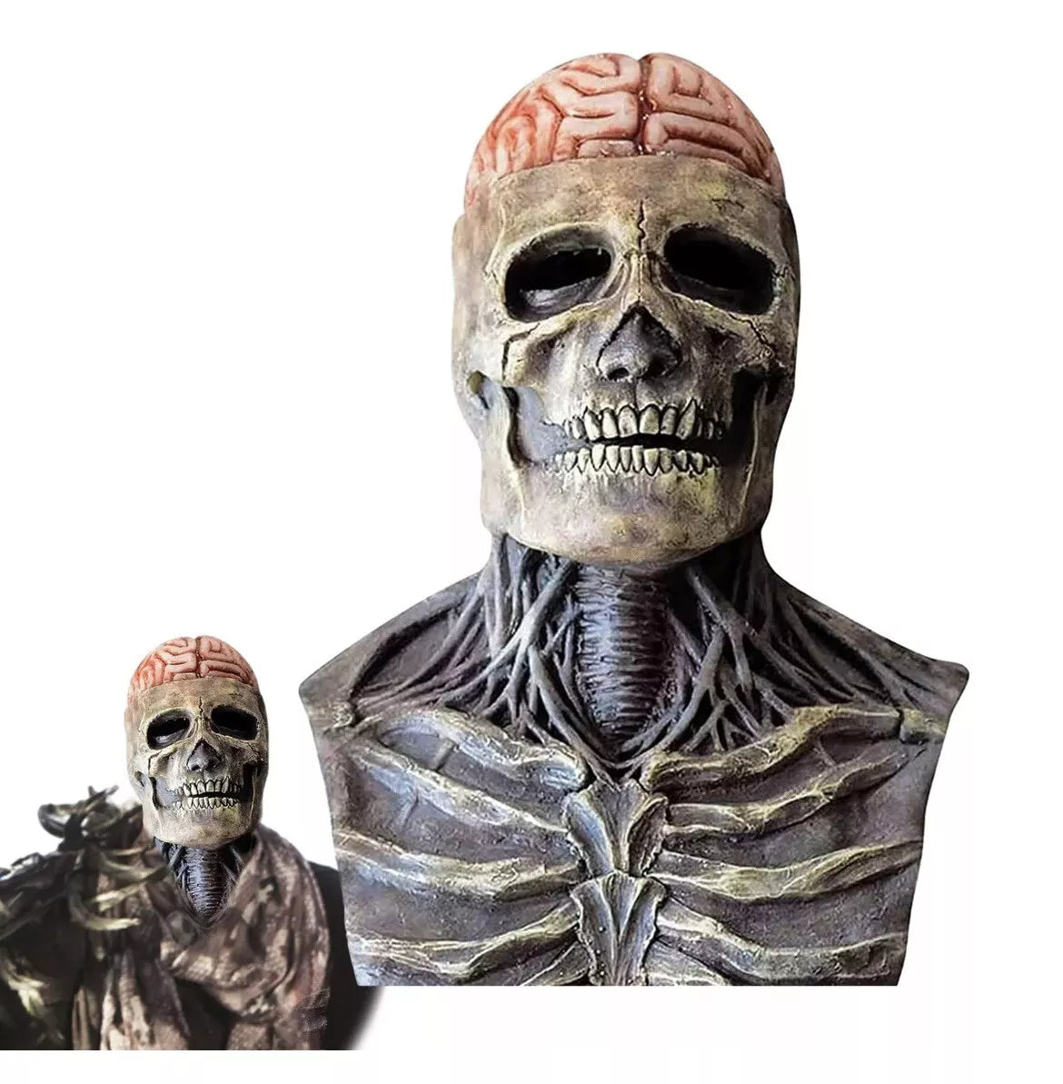 Halloween Skeleton Biochemical Mask