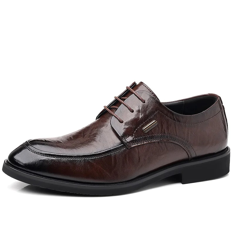 🔥HOT SALE-Men's Genuine Leather Shoes 2025 Winter New Business Formal Shoes Fashion Casual Shoes