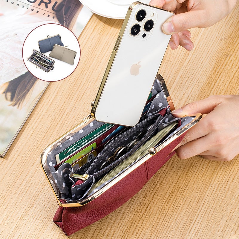 🔥 Genuine Leather Long Wallet