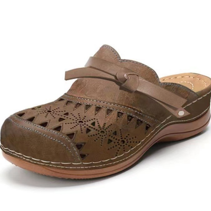 Women Orthopedic Hollow Carved Diabetic Walking Sandals