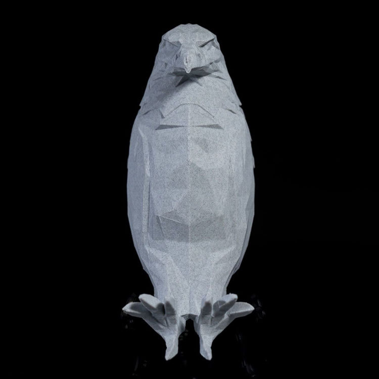 3D Eagle Wall Sconce LED Wall Lamp Resin Animal Statue