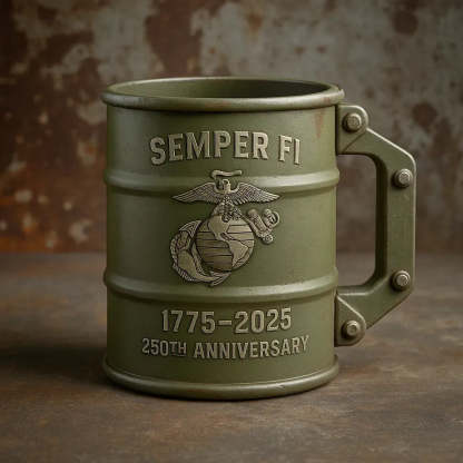 250th Anniversary Military Oil Drum Cup