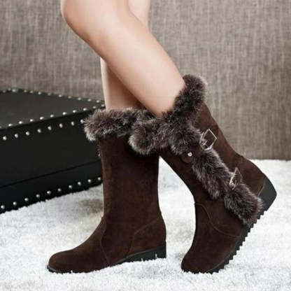 Mid-Calf Orthopedic Boots Fur New Trend 2024 Winter Shoes