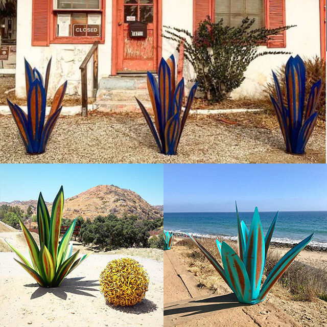 2023 Anti-rust Metal Tequila Agave Plant-Perfect for garden