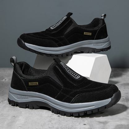 2025 Men's Lightweight Extra Wide Width Orthopedic Hands-Free Foot Pain Relief Slip-on Shoes