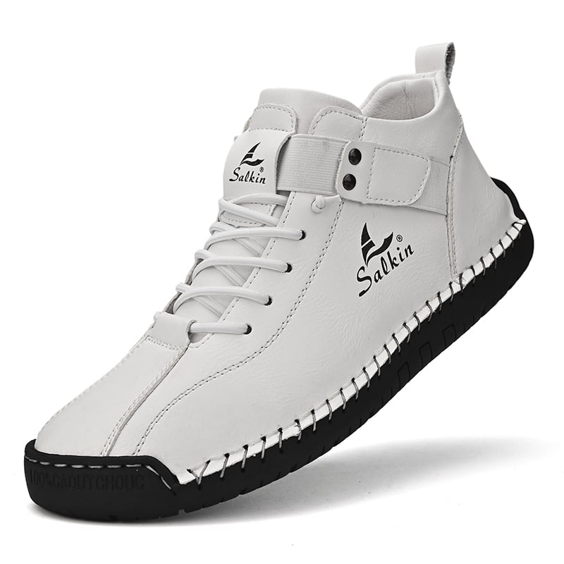 Casual Leather Arch Support Non-slip Wear-resistant Slip-on Loafers