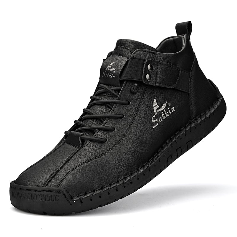 Casual Leather Arch Support Non-slip Wear-resistant Slip-on Loafers