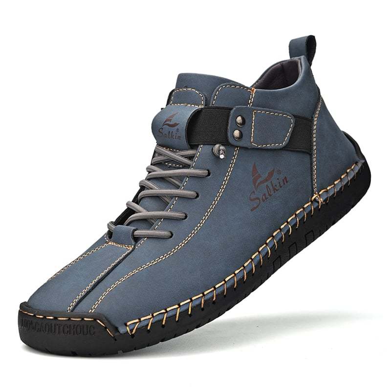 Casual Leather Arch Support Non-slip Wear-resistant Slip-on Loafers