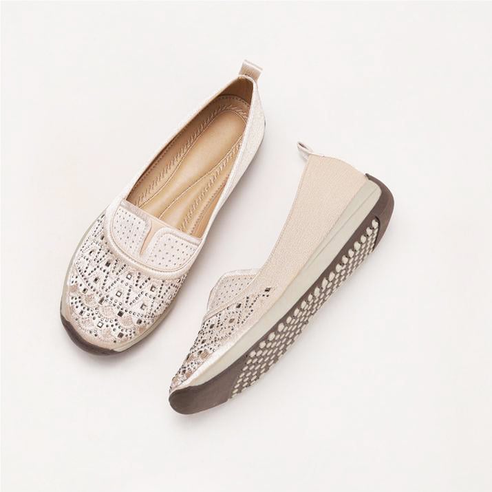 Clearance – Women’s Daily Comfortable Lightweight Breathable Arch Support Slip-On Sneakers