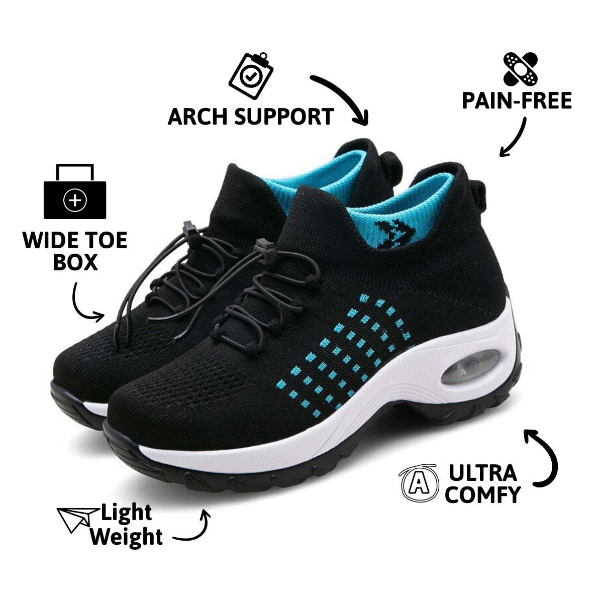 Cloud Cushion - Ergonomic Pain Relief Footwear
