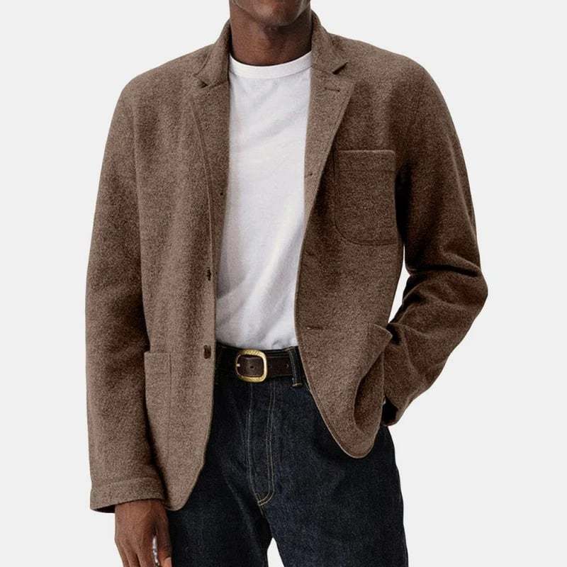 🔥Men's Solid-Color Tailored Jacket