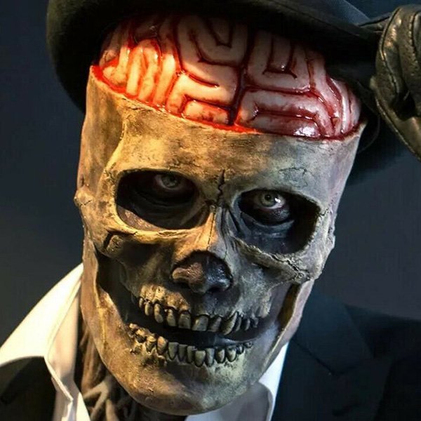 Halloween Skeleton Biochemical Mask