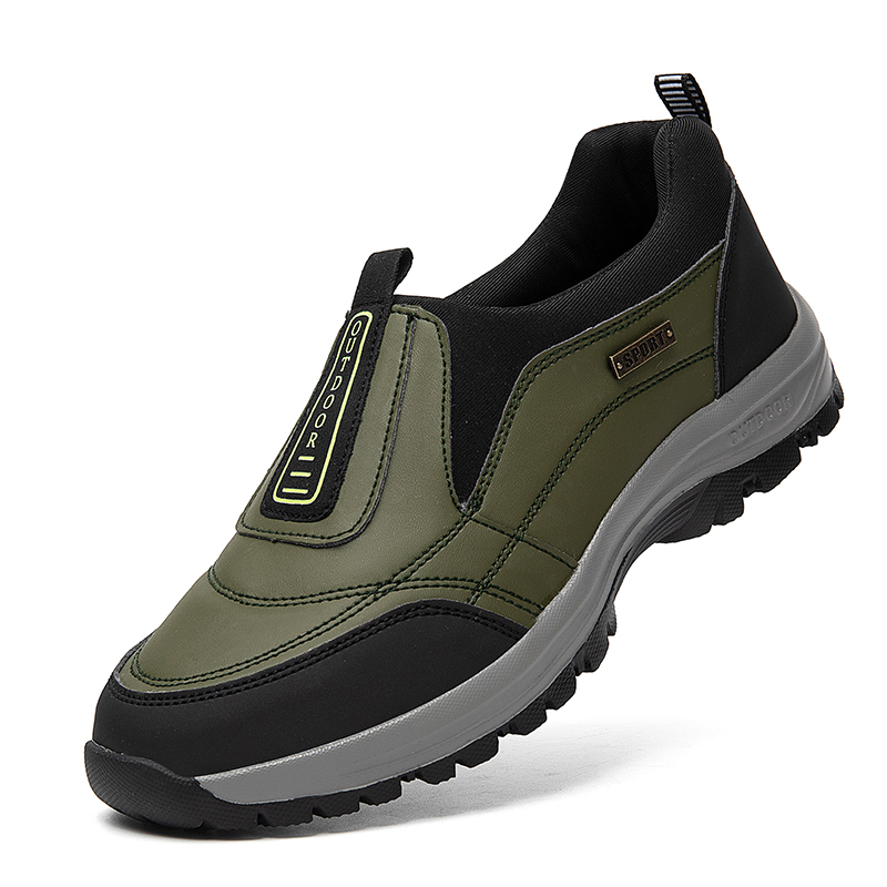 2025 Men's Lightweight Extra Wide Width Orthopedic Hands-Free Foot Pain Relief Slip-on Shoes