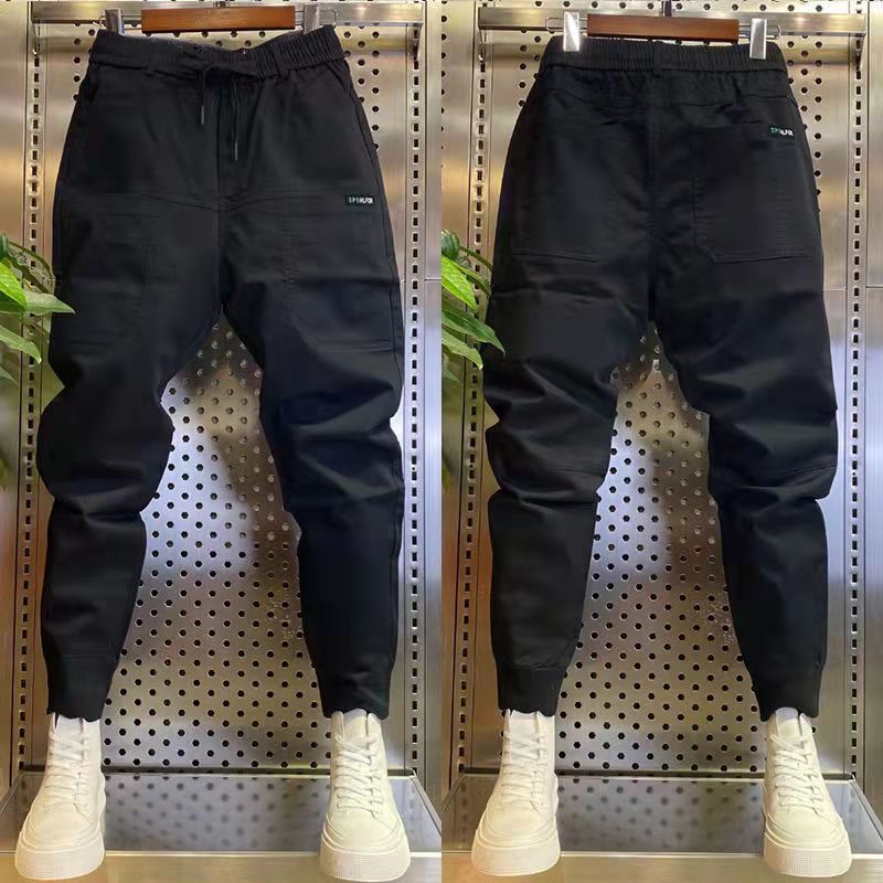 Men’s High Stretch Multi-Pocket Skinny Cargo Pants