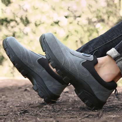 Men's Comfy Orthopedic Support Non-Slip Hiking Shoes Waterproof Breathable Therapeutic Shoes